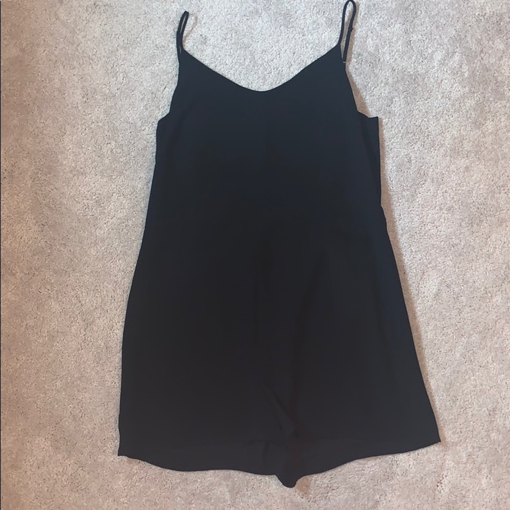 Simple Black Romper-Never Worn